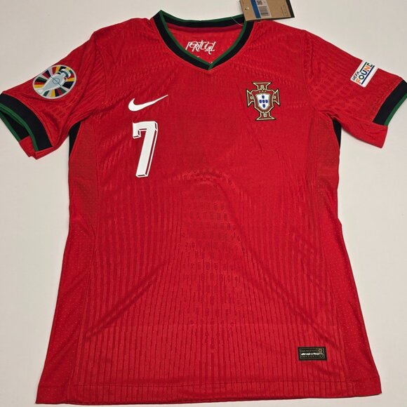 Cristiano Ronaldo Portugal Jersey #7 CR7 Red - Picture 2 of 12